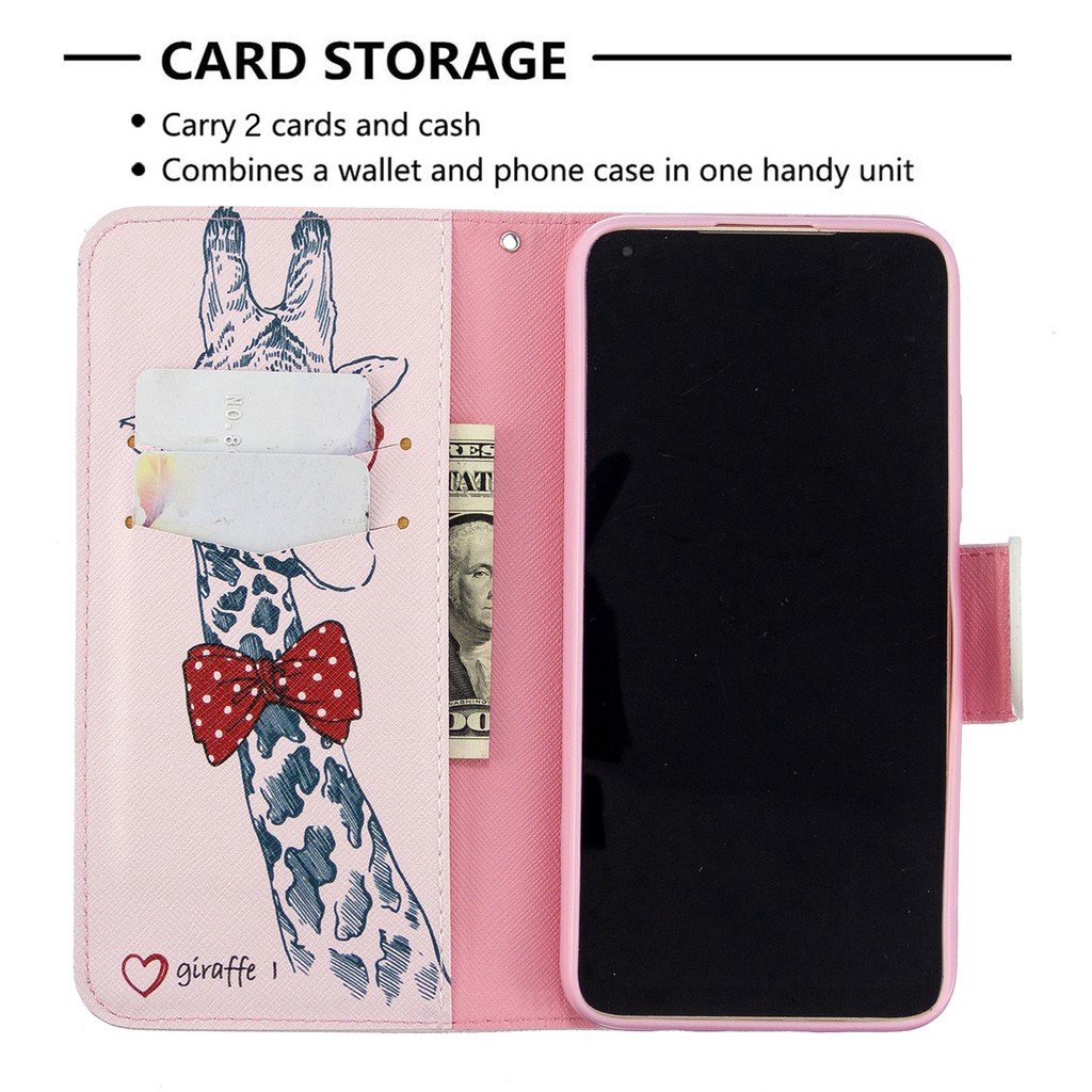 ReadyStock Leather Case LG K3 K10 K8 2017 Flip Case LG G6 Cute Butterfly Card Holder Flashion Plum Blossom Bear Tree Pattern Samsung Case
