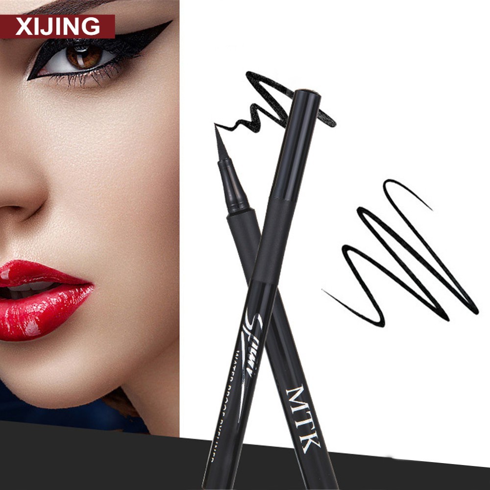 [Hàng mới về] Bút kẻ mắt màu đen chống thấm nước nhanh khô không nhòe trang điểm thời trang cho nữ