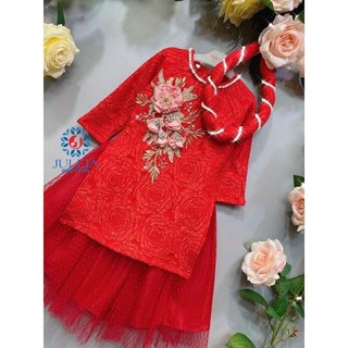 Xả kho áo dài bé gái