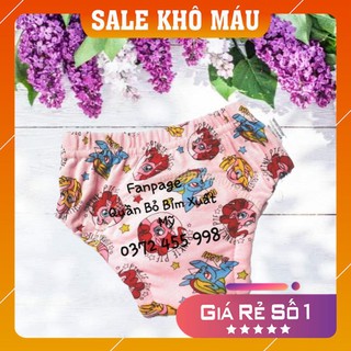 [FreeShip – Hàng siêu cấp] Combo 8 Quần Bỏ Bỉm Xuất Mỹ Chính hãng 6 lớp - Ban ngày Sz 80,90,100,110 (4-23kg)