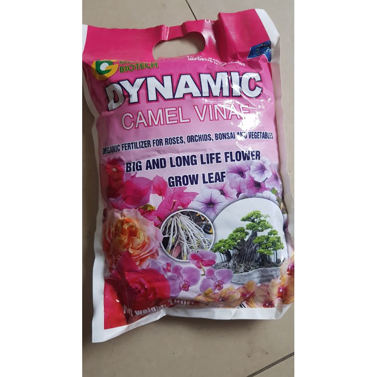 phân gà nhật dynamic 3-4-3 gói 1kg