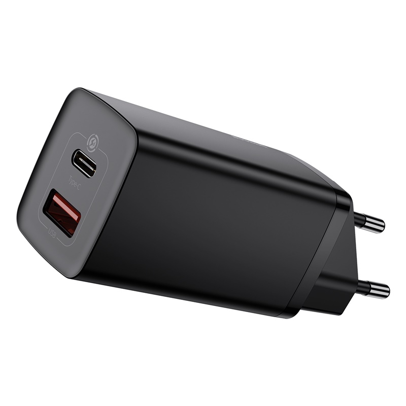 Bộ sạc nhanh USB Baseus 65W GaN2 4.0 3.0 hỗ trợ SCP siêu tăng áp cho iPhone 11 Pro Max iPad Pro Macbook Pro Xiaomi Samsung Huawei