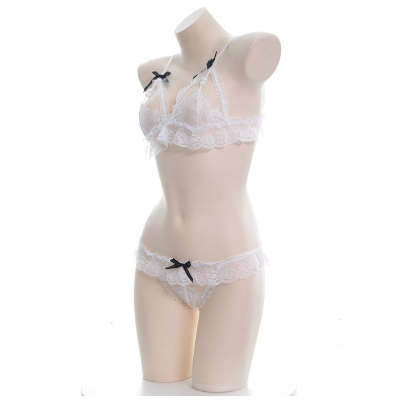 Bộ đồ lót gợi cảm sexy ren lưới - set nội y lingerie đính ngọc gợi cảm | BigBuy360 - bigbuy360.vn