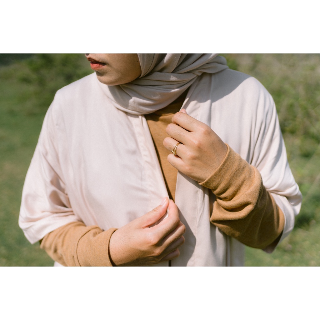 Sora Cơ Bản Kimono Bên Ngoài Bơ | BigBuy360 - bigbuy360.vn