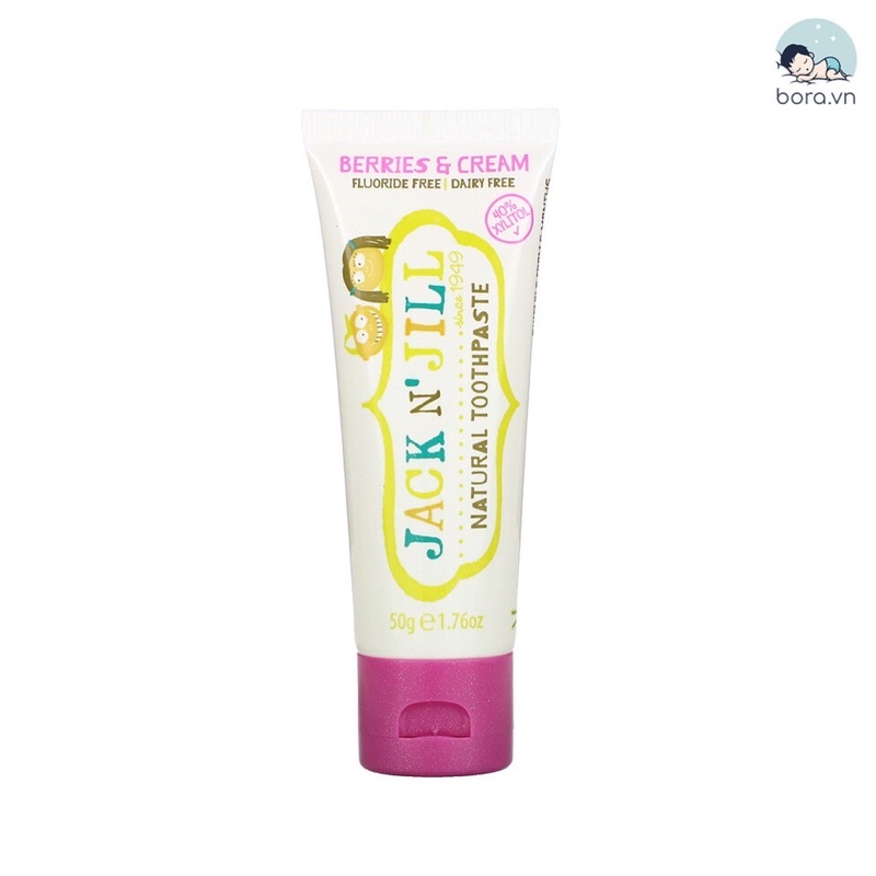 Kem đánh răng cho bé hữu cơ Jack N' Jill Úc Organic chính hãng