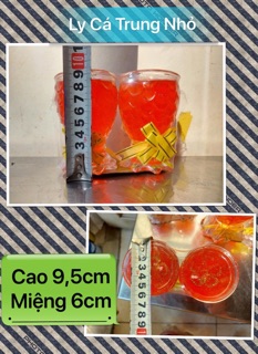 Đèn cầy ly Cá