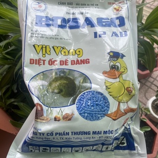 Thuốc trừ ốc bosago 12ab- 1kgtrừ các loại ốc nhớt, ốc sên, ốc bưu...