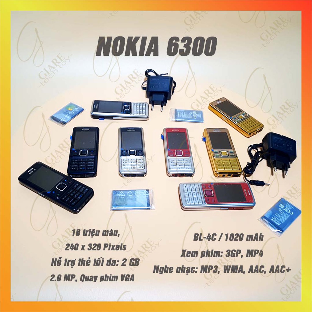 [HOT SALE] - Điện thoại Nokia 6300 chính hãng