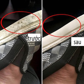 Lọ đánh giày PLAC dung dịch tẩy rửa giày dép siêu sạch