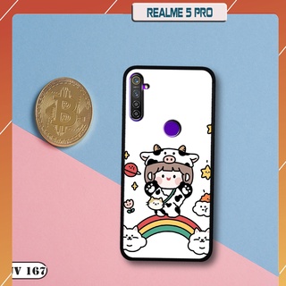 Ốp lưng nhám cho điện thoại Realme 5 Pro