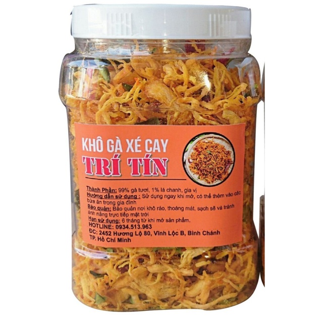 [Mã 158FMCGSALE giảm 7% đơn 500K] 500g khô gà lá chanh + 500g khô gà bơ tỏi