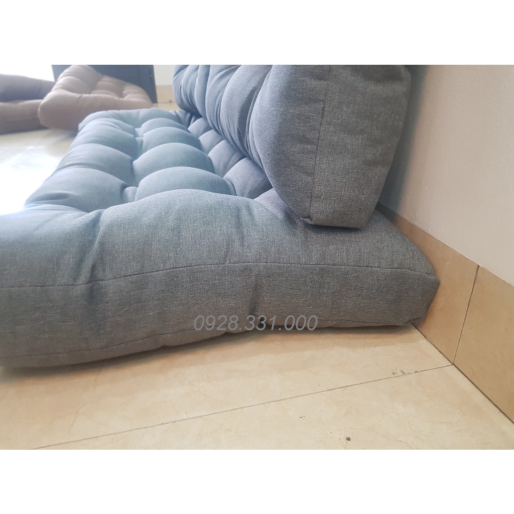Đệm ghế gỗ, nệm ghế Pallet may theo Kích thước