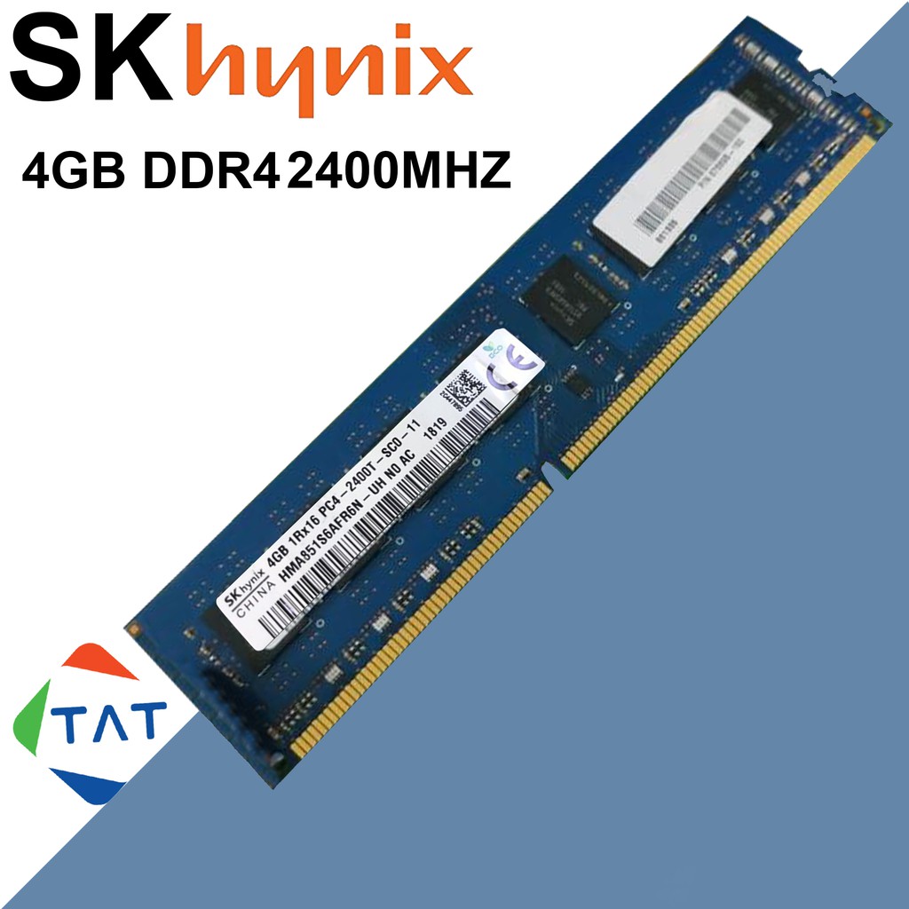 { BẢO HÀNH 36 THÁNG} RAM PC kingston, hynix,samsung,DDR4 4G Bus2400mhz  PC4 dành cho case máy tính văn phòng,game