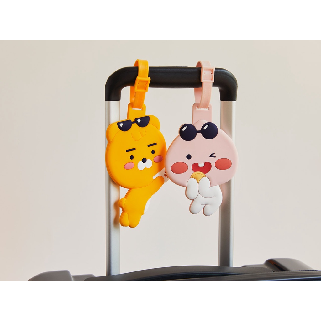 Thẻ tên Little Kakao Friends Apeach Du Lịch