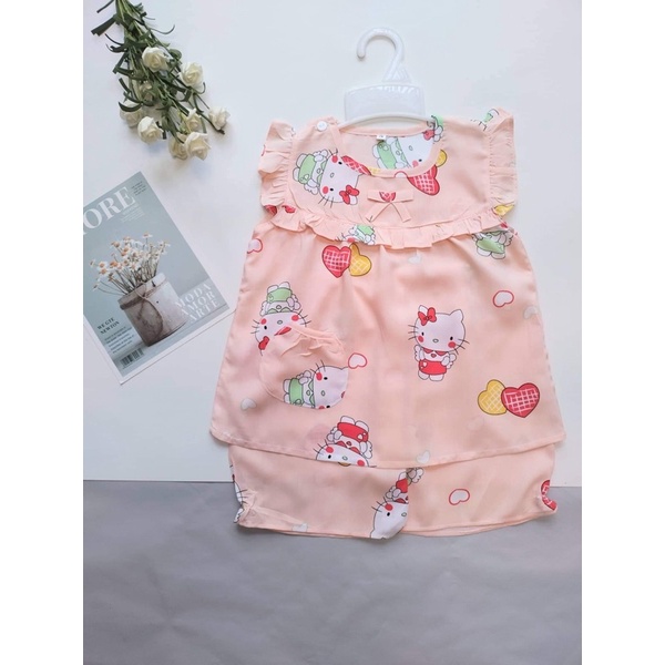 (9-25kg) Bộ tole/ lanh loại 1 BÉ GÁI ( mẫu y hình)