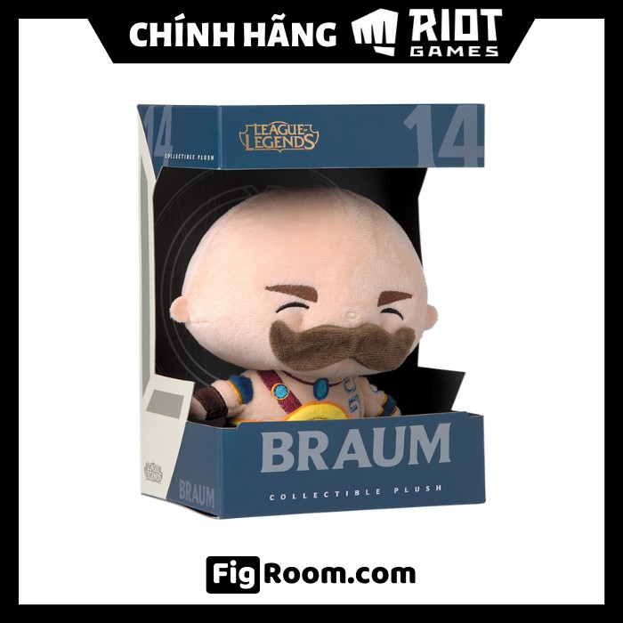 Gấu Bông Liên Minh Huyền Thoại - BRAUM COLLECTIBLE PLUSH