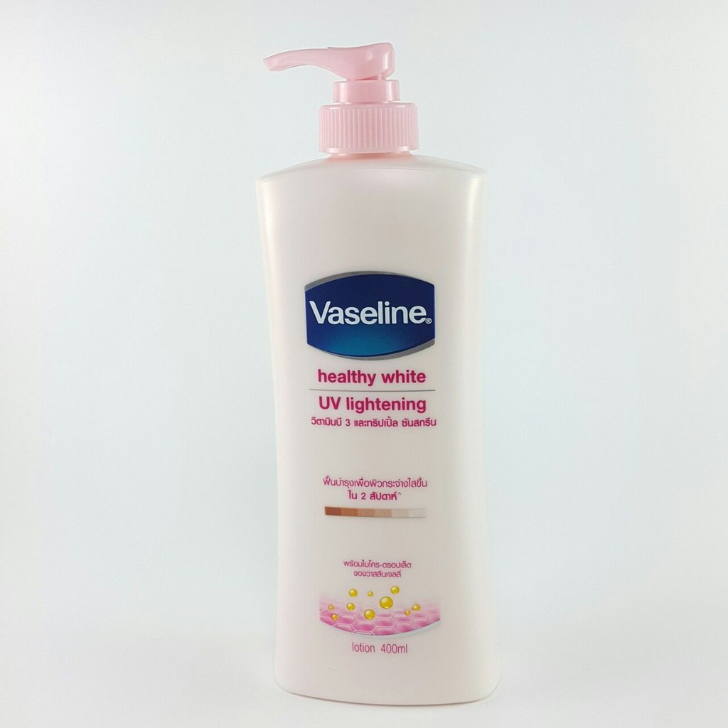 SỮA DƯỠNG THỂ VASELINE_HEALTHY_WHITE_UV_LIGHTENING 400ML THÁI LAN CHÍNH HÃNG - 2816