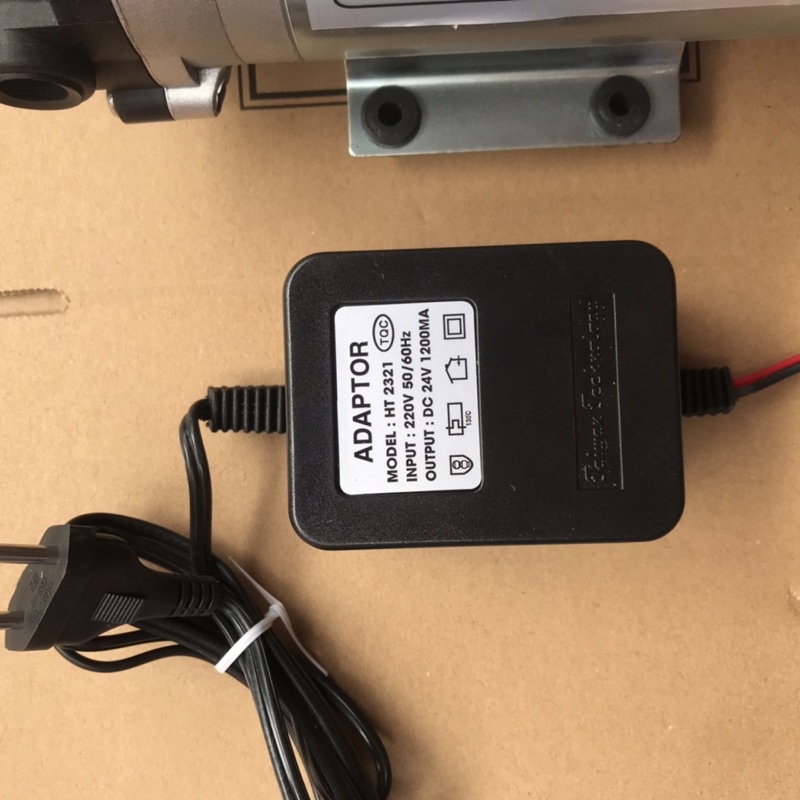 Bơm tăng áp 24v Grand Forest GFP 50 + nguồn 24v - Hút đẩy siêu khỏe - dùng cho máy lọc nước RO và dàn phun sương