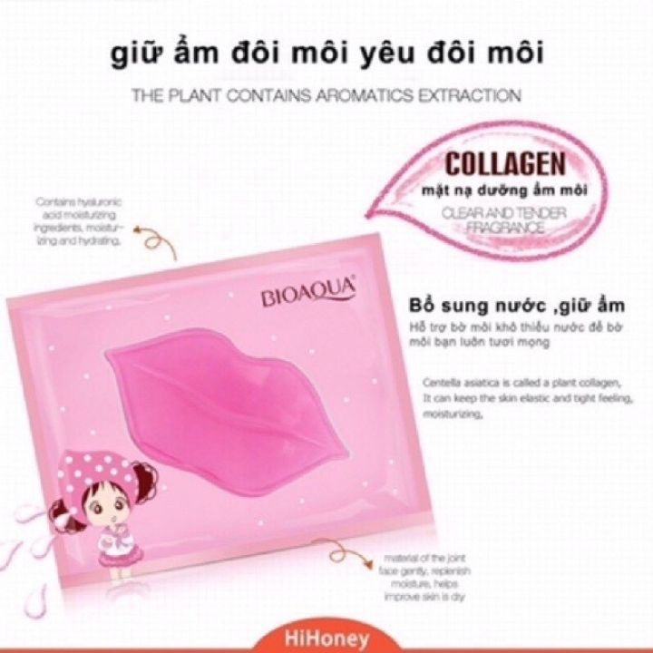 Mặt Nạ Môi Mask Môi Bioaqua Nội Địa Trung