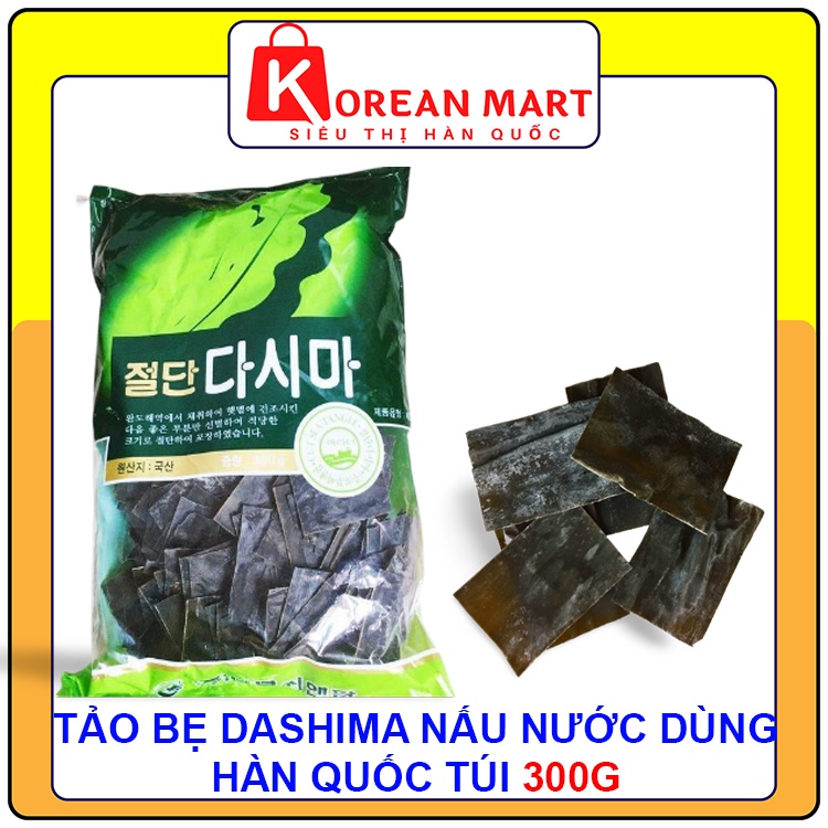 Tảo bẹ kombu Hàn quốc dùng để nấu nước dùng, chế biến món ăn gói 300g