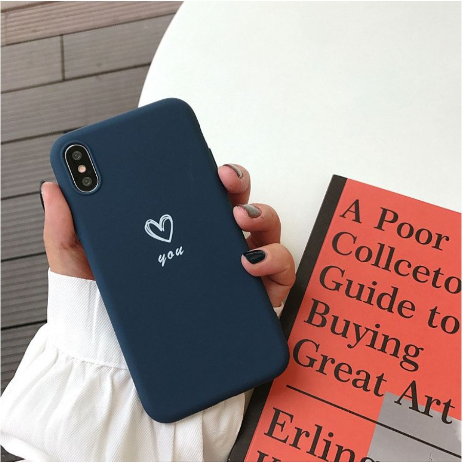 [iPhone] Ốp Lưng Nhựa Mềm Hoạ Tiết Trái Tim Cho IPhone X 6 6S 7 8 6Plus 6SPlus 7plus 8plus - Ốp iPhone | BigBuy360 - bigbuy360.vn