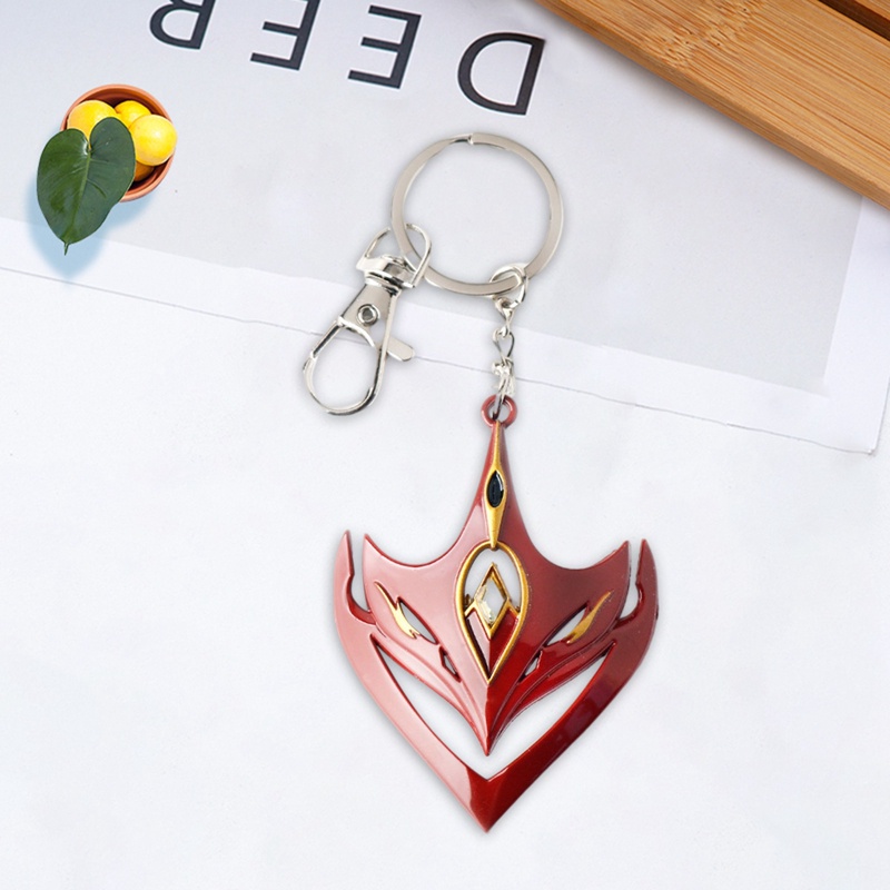 Móc Khóa Hình Mặt Nạ Hóa Trang Nhân Vật Trong Game Genshin Impact Xiao Yaksha