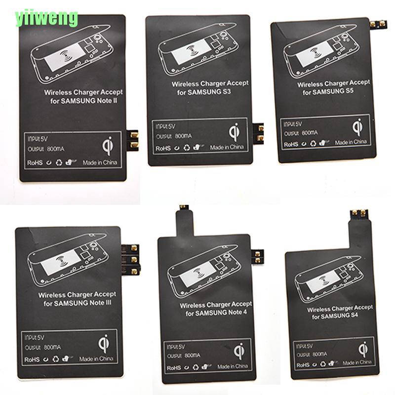 Đế Sạc Không Dây Qi Cho Samsung Galaxy S3 S4 S5 Note 2 3 4