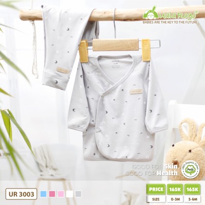 UR 3003 – Bộ quần áo dài tay cúc chéo petit