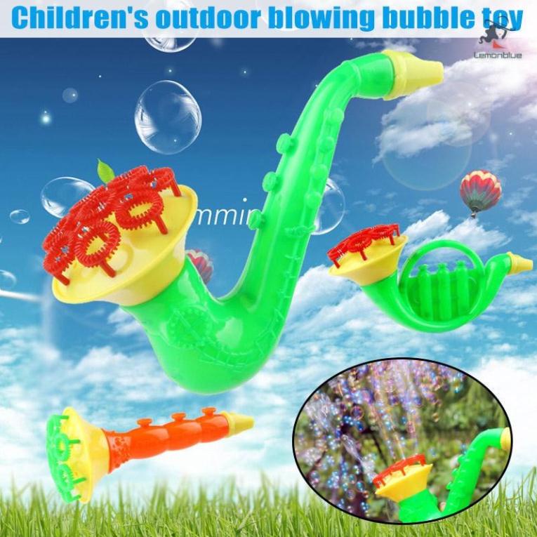Đồ Chơi Thổi Bong Bóng Hình Cái Kèn Cho Bé Có Kèm Xà Phòng