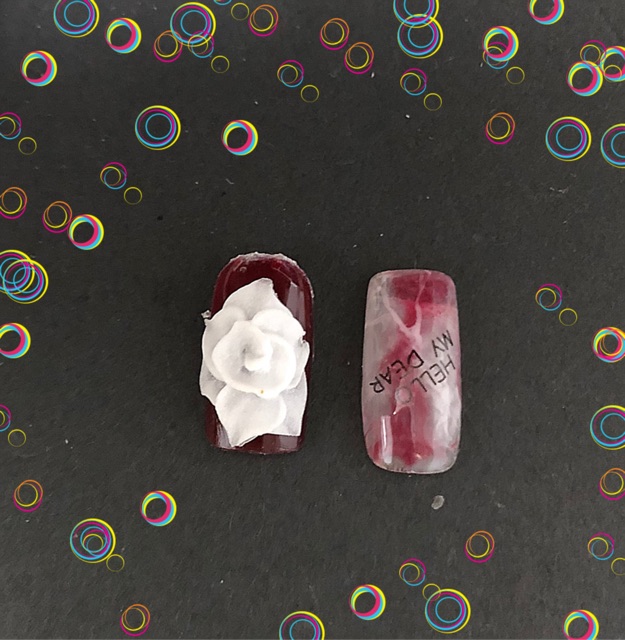 Hoa Bột Mỹ(giá 1b) - Hoa Rau Muống - Nail Chuyên Nghiệp