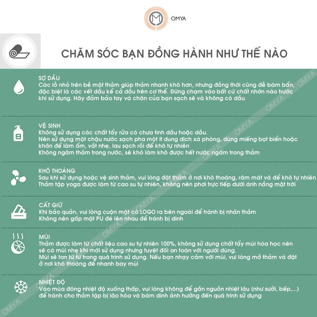 Chính hãng Thảm tập yoga cao su pu in định tuyến