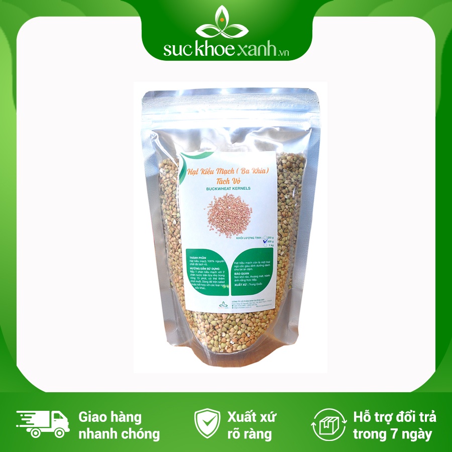 Nhân hạt Kiều Mạch Tách Vỏ  - Buckwheat 500g