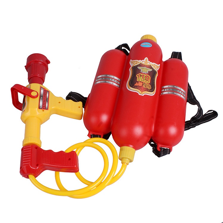 Súng phun nước, Balo phun nước tập làm lính cứu hỏa đồ chơi mô hình dành cho bé