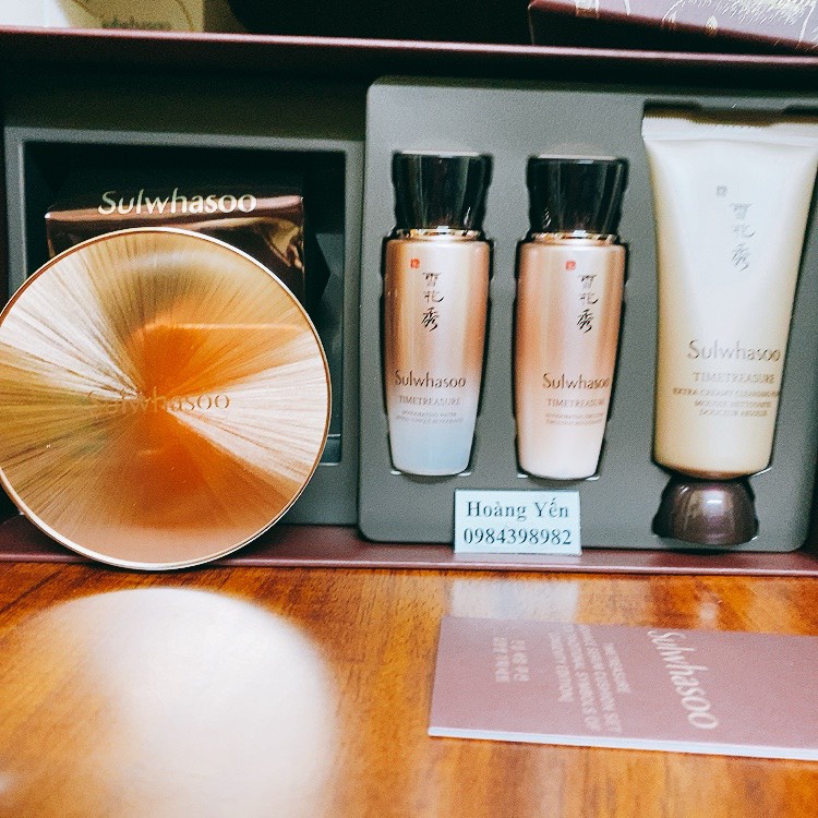 [DATE 2024] Phấn nước thông đỏ Sulwhasoo Radiance Serum Cushion Set