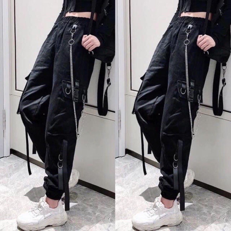 [Rẻ Vô Địch] Quần Kaki Túi Hộp Khuy Kèm Dây Xích Siêu Truất( Ảnh Thật) | BigBuy360 - bigbuy360.vn