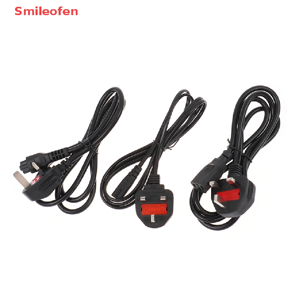 Dây Cáp Nguồn 1.5m UK Plug 2 / 3Pin Cho Máy In 3D TV Mới