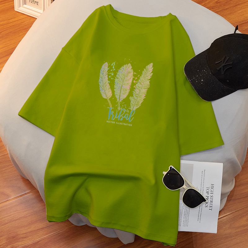 NRVP Áo thun tay ngắn cổ tròn plus size 5XL