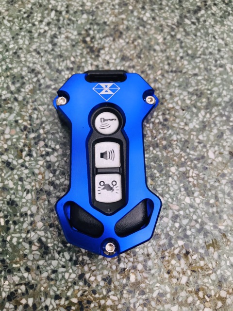 Ốp chìa khóa cnc smartkey honda SH, SH MODE, PCX Tặng móc khoá ducati