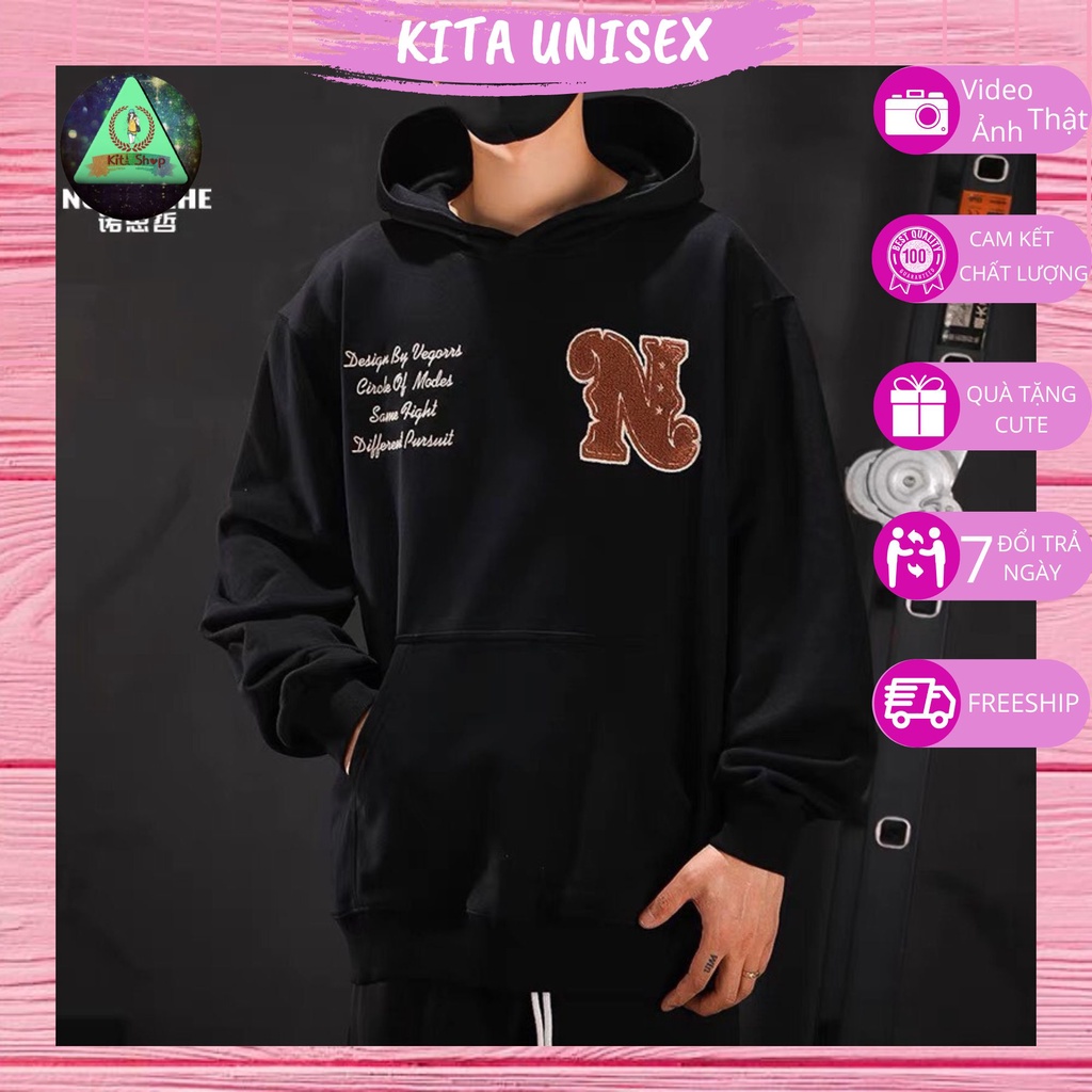 Áo khoác Hoodies nam nữ vải nỉ dày - mịn Football Kita Unisex [ Ảnh Thật ]