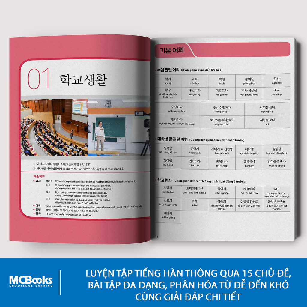 Sách - Tiếng Hàn Tổng Hợp Dành Cho Người Việt Nam Trung Cấp Tập 3  - Phiên Bản Mới 2020, Kèm App Học Online