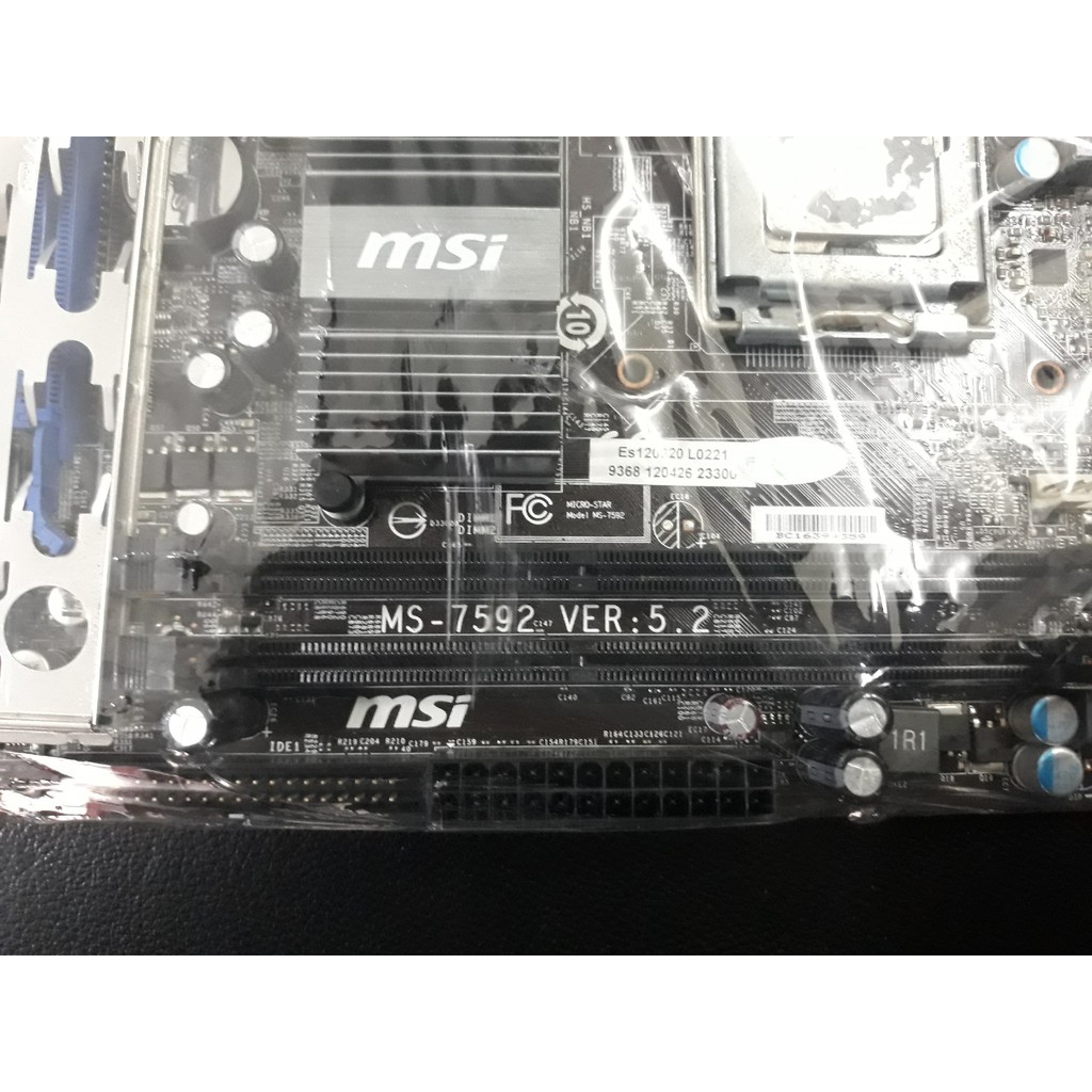 combo main msi g41+ram2g+e5400 kèm quạt fe tháo case | BigBuy360 - bigbuy360.vn