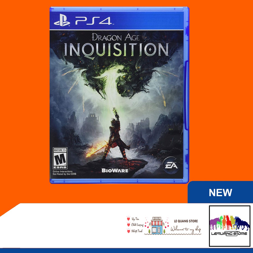 Đĩa Game PS4: Dragon Age: Inquisition
