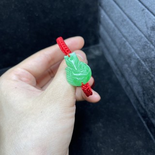 Hồ Ly Xanh Lơ Nhạt 9 Đuôi Ôm Hoa Mẫu Đơn - Tình Duyên, Tài Lộc, Bình An - Đeo Tay Đeo Cổ - Khai quang trì chú xin lộc