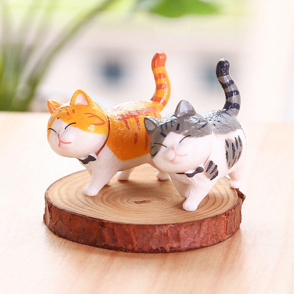 Đồ trang trí Chú Mèo Hoạt Hình Dùng Trang Trí Tiểu Cảnh Độc Đáo