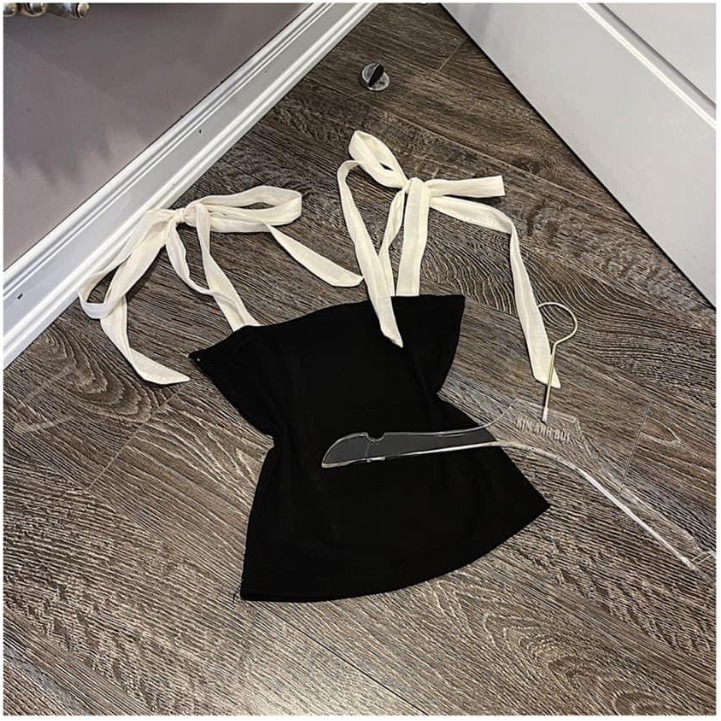 Áo 2 dây body buộc nơ phong cách Hàn Quốc | BigBuy360 - bigbuy360.vn