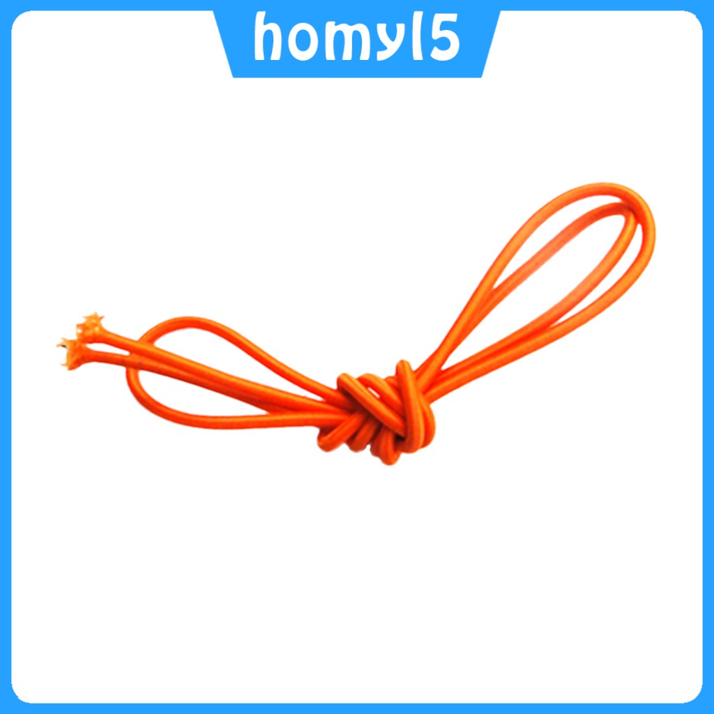 Dây Ràng Đồ Co Giãn 4mm Màu Cam Dài 5m