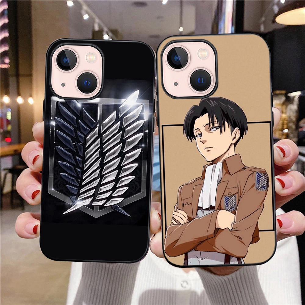 Ốp điện thoại mềm họa tiết truyện tranh Attack On Titan thích hợp cho iPhone 7 8 X XS Max XR 12 13Mini SE 2016