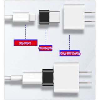 Adapter Chuyển USB-C Type-C Sang USB - OTG050