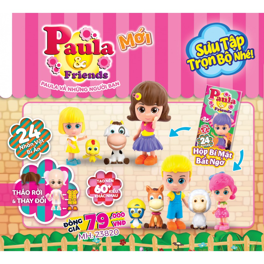 Búp bê Paula & Friends - phiên bản mùa xuân 23820