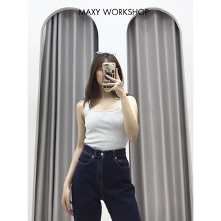 Áo ba lỗ nữ thun gân tanktop Maxy Workshop